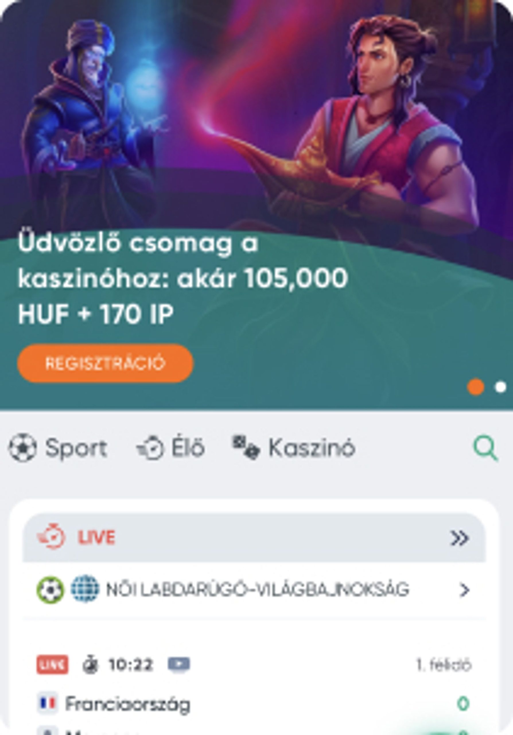 ivibet casino mobile screenshot - welcome bonus