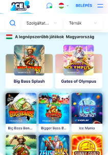 Ice Casino mobile screen slots games
